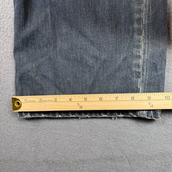 VTG Levi's SilverTab Jeans Mens 36x32 (36x30) Boot Wide Leg Denim Pants Y2K - Picture 8 of 15